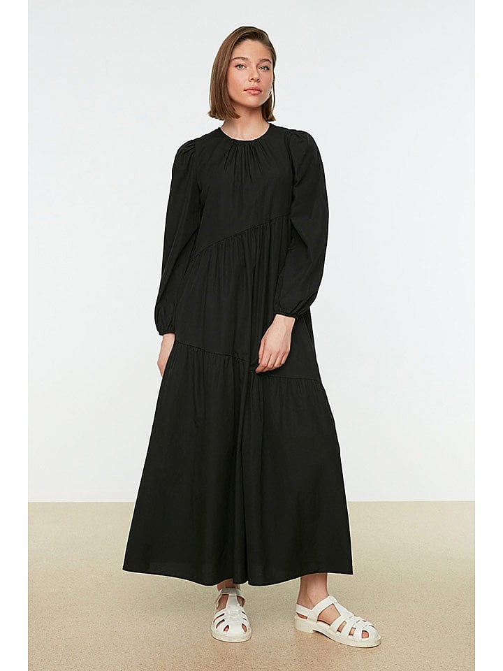 trendyol Kleid in Schwarz günstig kaufen 38
