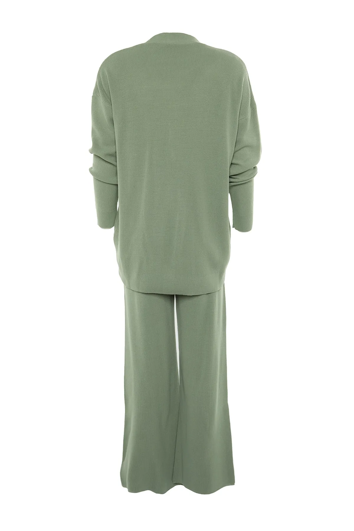 Trendyol Collection  Mintfarbenes Super-Oversize-Strickoberteil und -Unterteil-Set TWOAW23AU00001