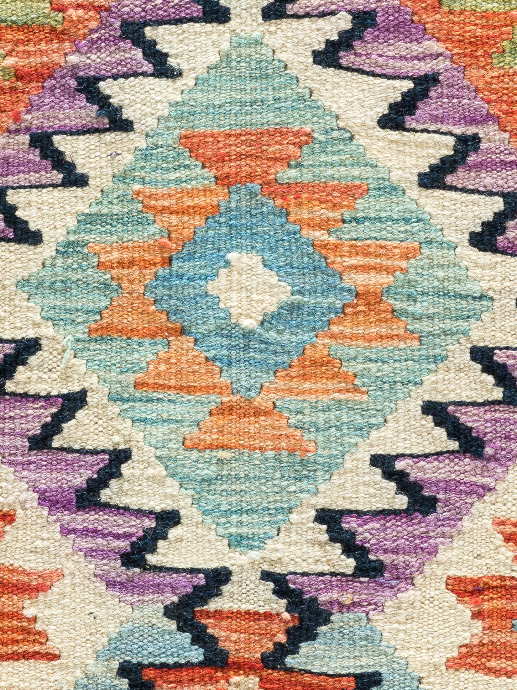 Afghan Kelim ca. 77 x 130 cm, Unikat / Einzelstück