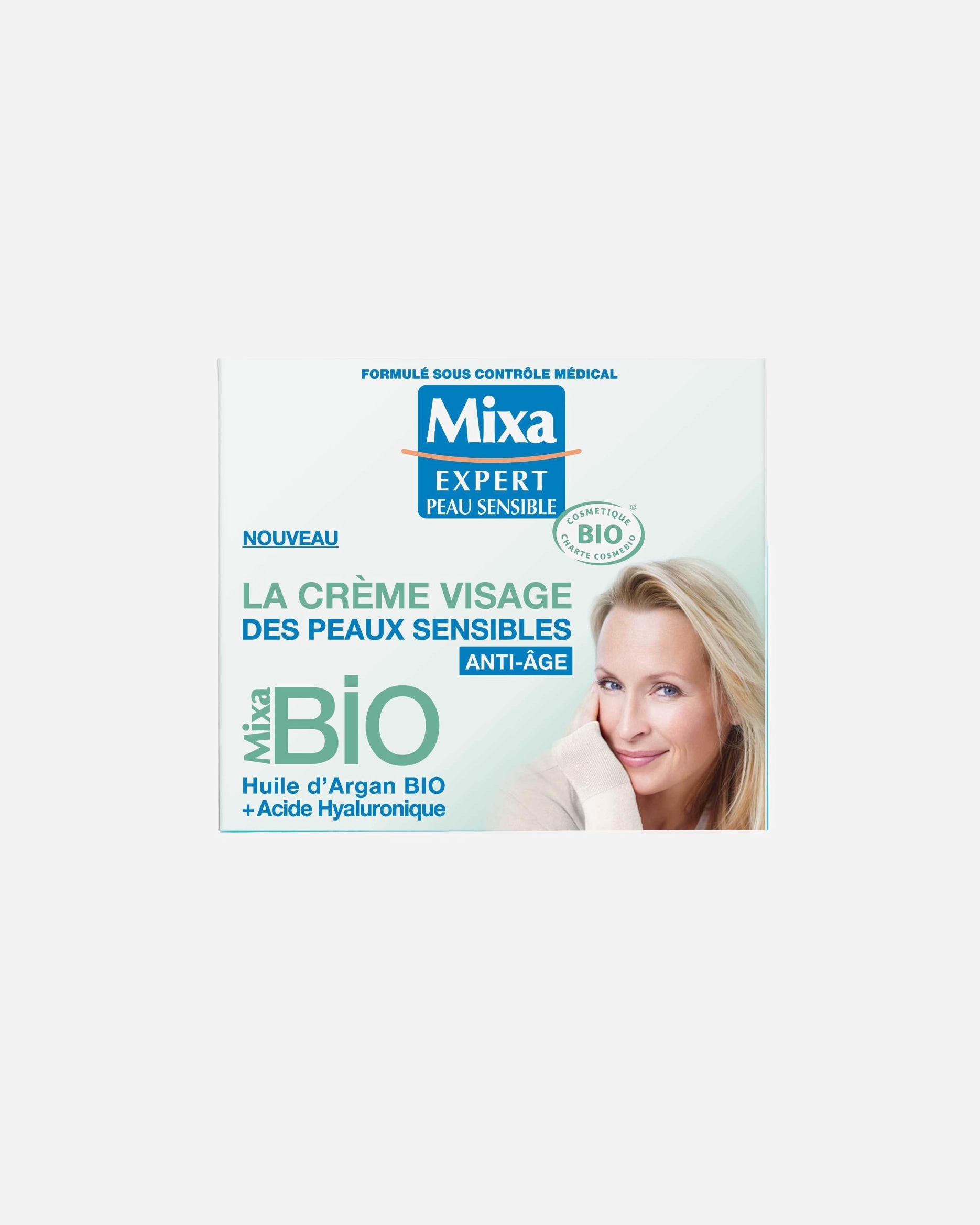 „Mixa Organic“ veido kremas nuo senėjimo