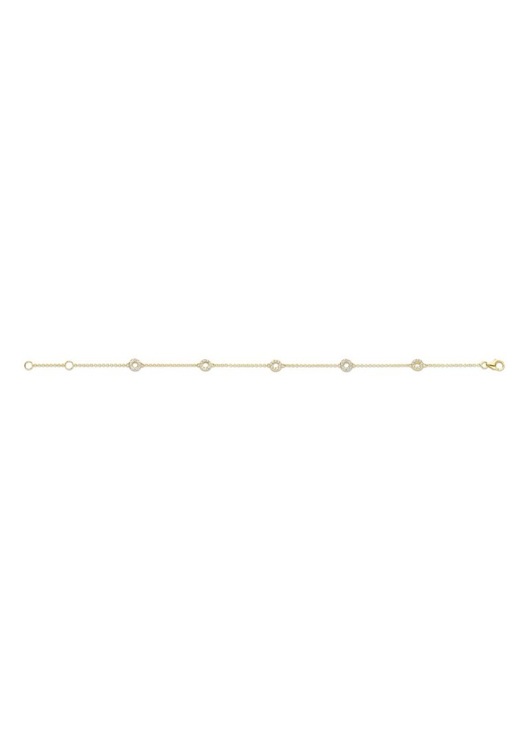 Bracciale Blush in oro giallo 14 carati con zirconi cubici 2200YZI