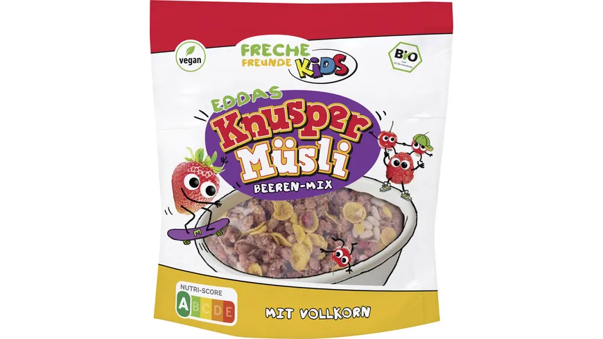 Freche Freunde Bio Eddas Knusper Müsli Beeren-Mix 280 g