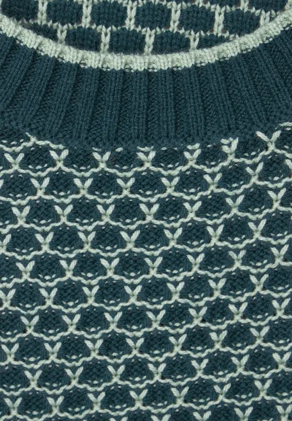 CECIL Two-Colored Strickpullover