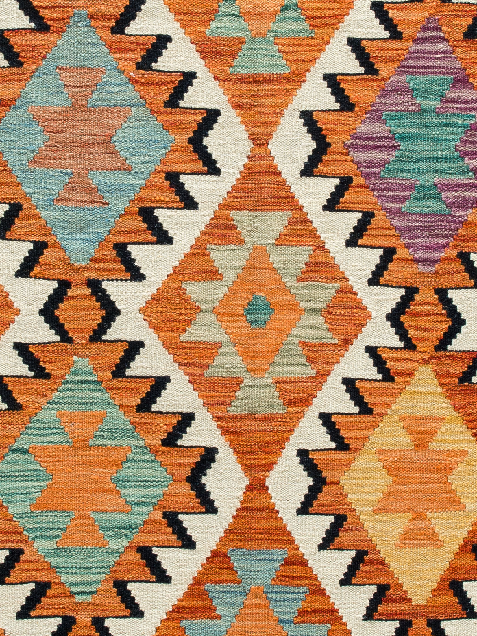Afghan Kelim ca. 200 x 292 cm, Unikat / Einzelstück