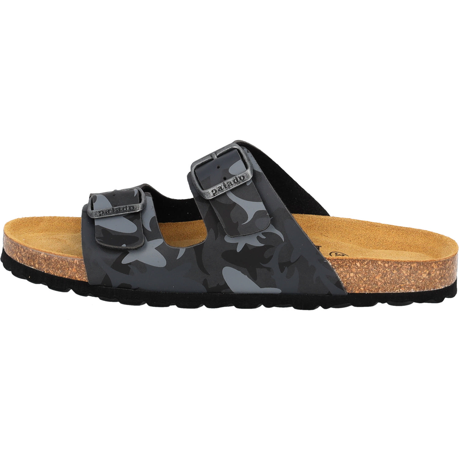 Palado Kids Korfu B Print, Pantoletten, Kinder, Grau Sharks