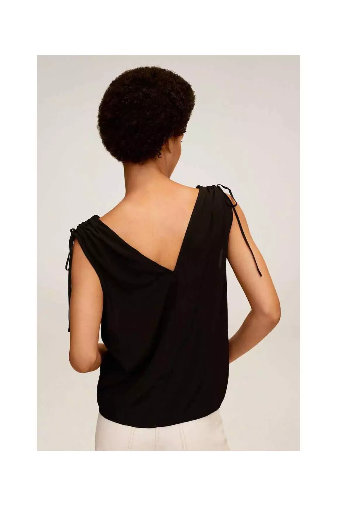 Mango Tops Femme couleur noir