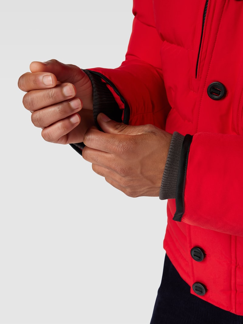 Funktionsjacke mit Label-Details Modell 'STARSTREAM' in rot