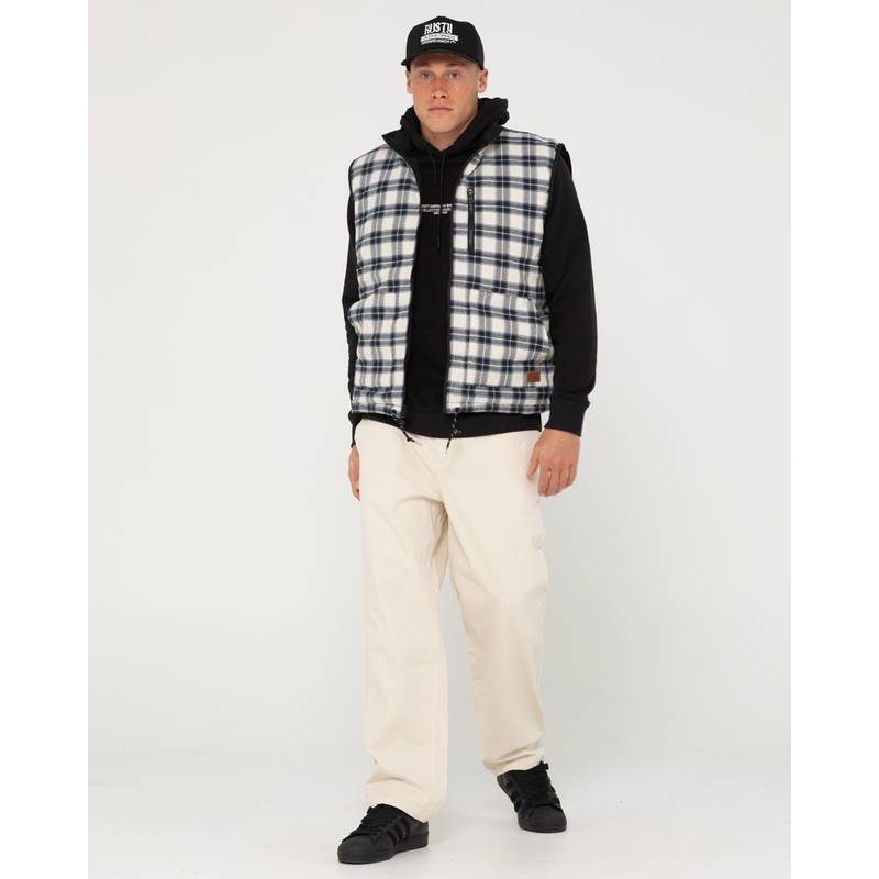 RUSTY ONE HIT REVERSIBLE VEST Steppweste Herren