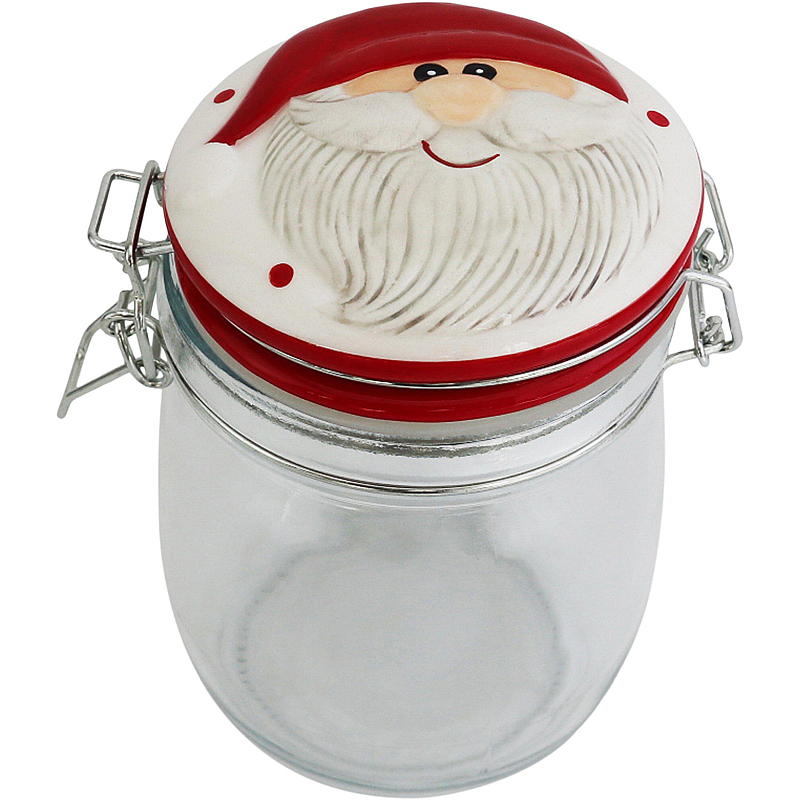 Cuisine Glasskrukke 750 ml m/julemotiv