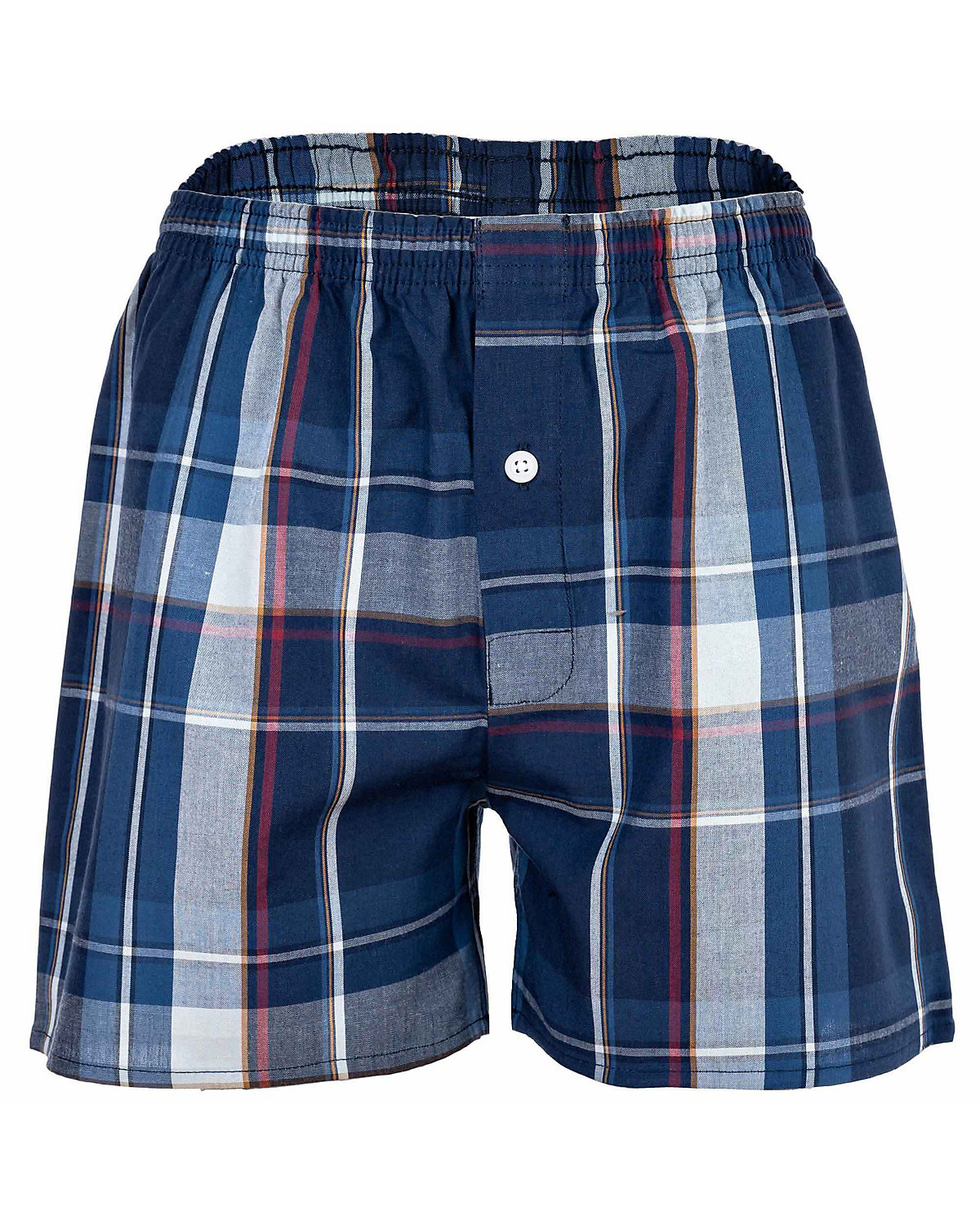 Jungen Web-Boxershorts, 7er Pack - American Boxer-Shorts, gemustert, Spar-Pack Boxershorts für Jungen