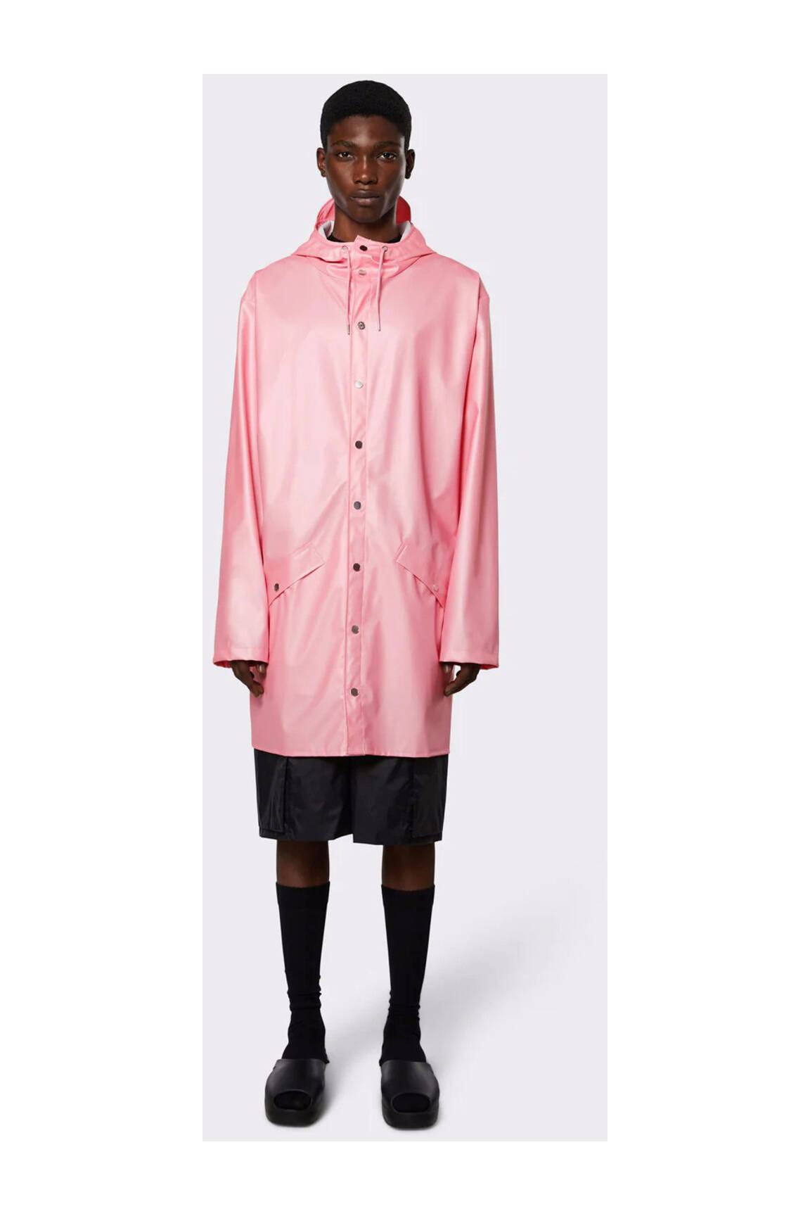 Rains Impermeables Trenchs Unisexe couleur rose