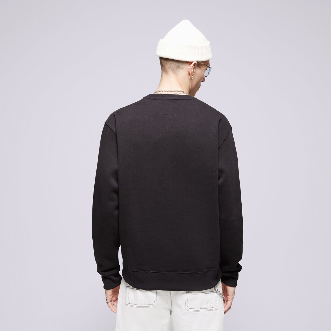 ALPHA INDUSTRIES SWEATSHIRT COLLEGE SWEATER Schwarz