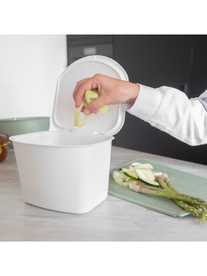 koziol BIBO - Bio Abfall Behälter in cotton white günstig kaufen onesize