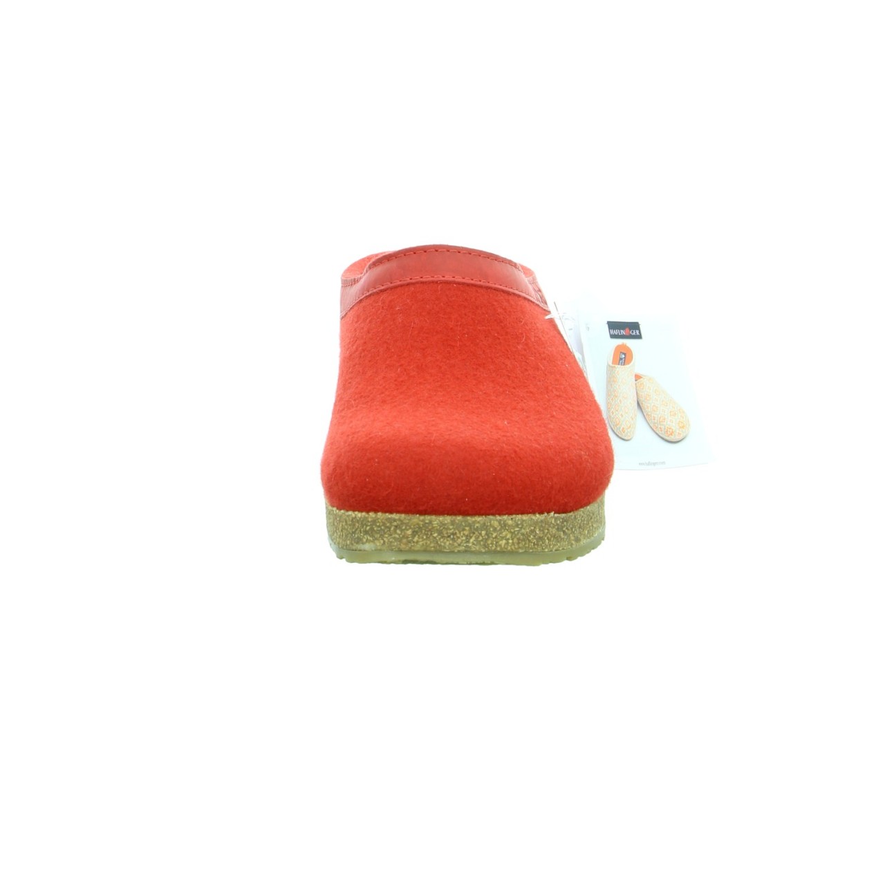 HAFLINGER Hausschuhe rot