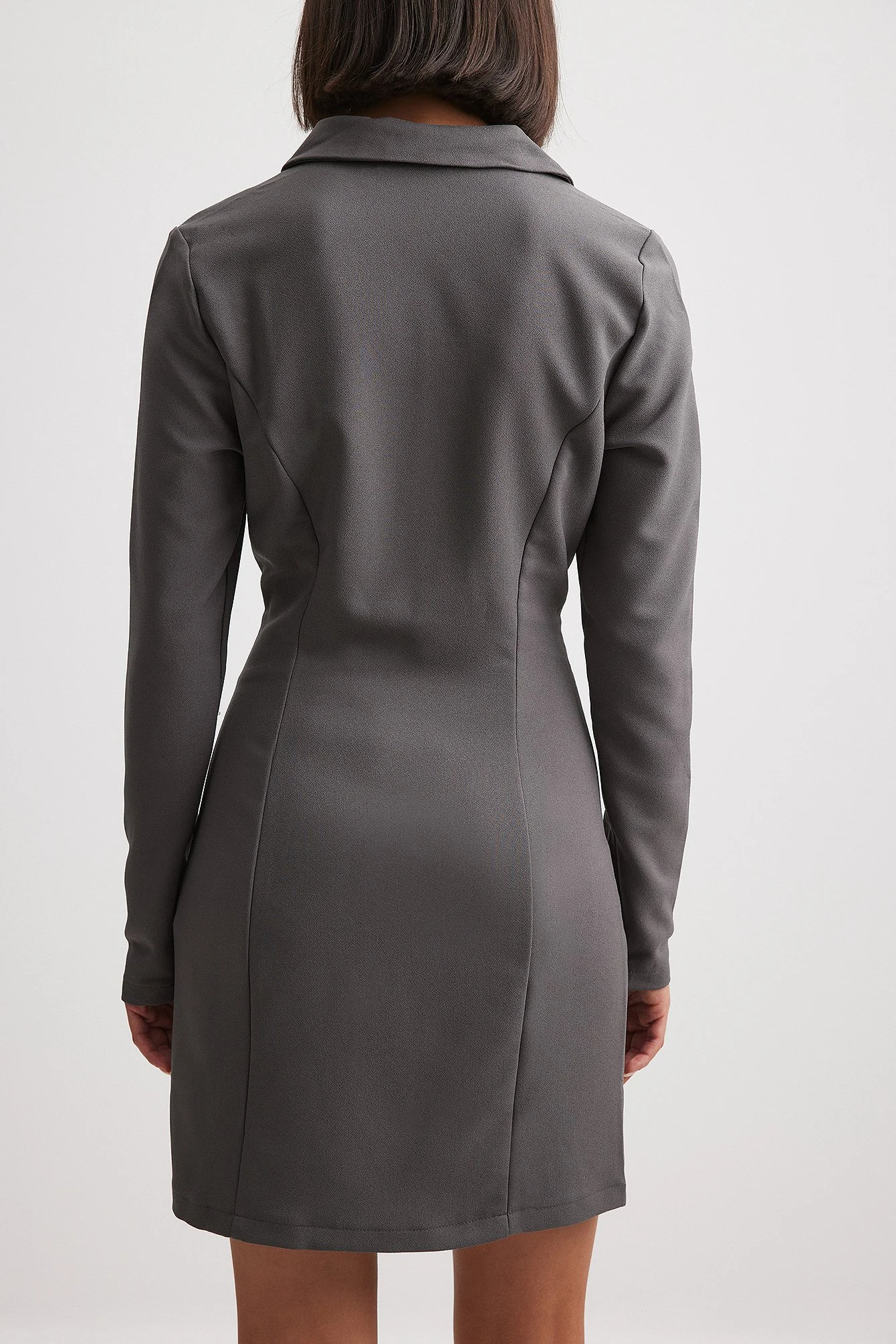 Minikleid mit Reißverschluss
