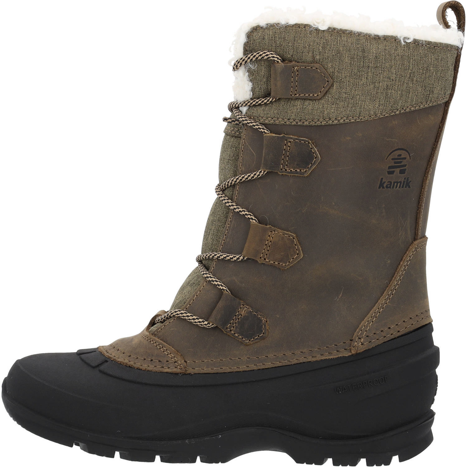 Kamik Snowgem WK2164, Stiefeletten, Damen, Beige (Fossil)