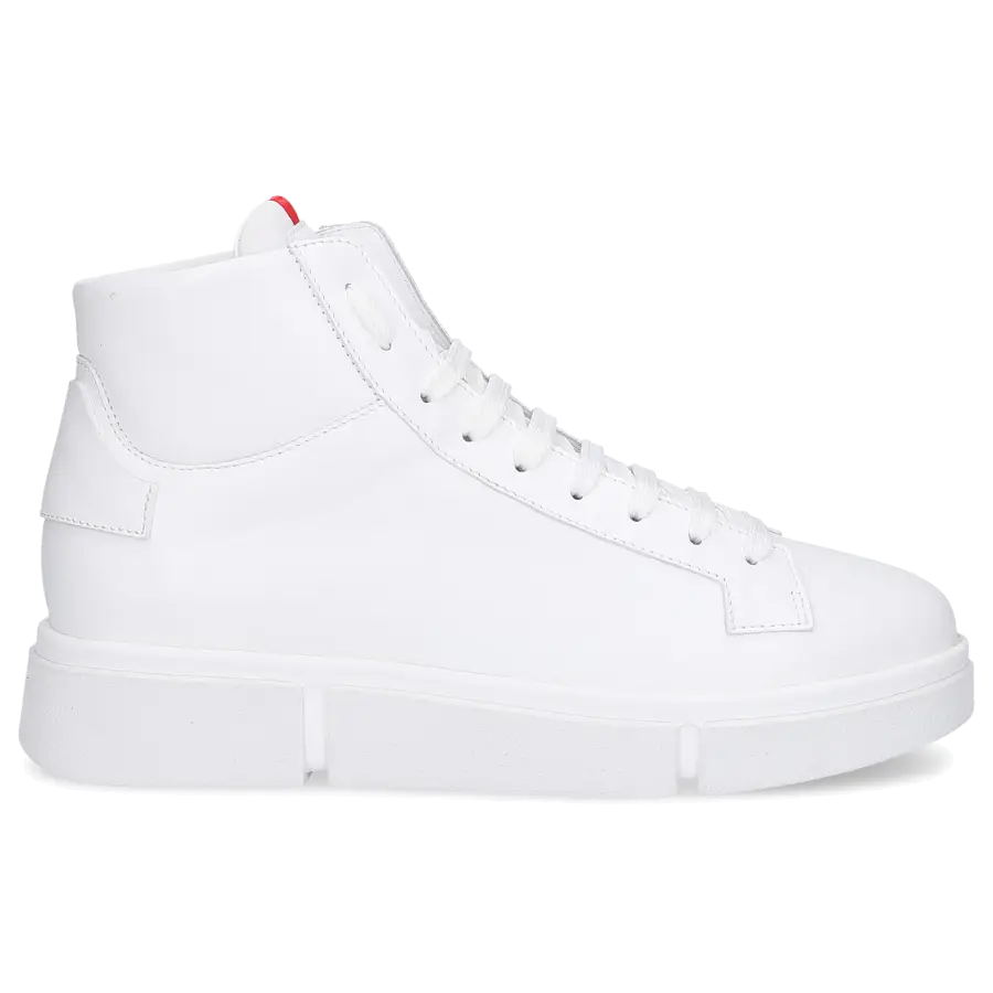 V Design - Sneaker high WHTC01 Kalbsleder - weiß
