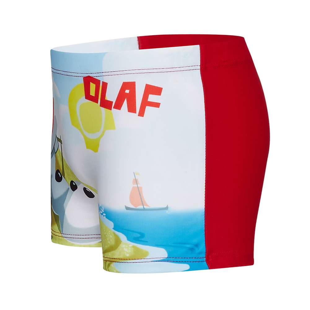 Die Eiskönigin – Olaf Jungen Boxer Badehose EP1988-red