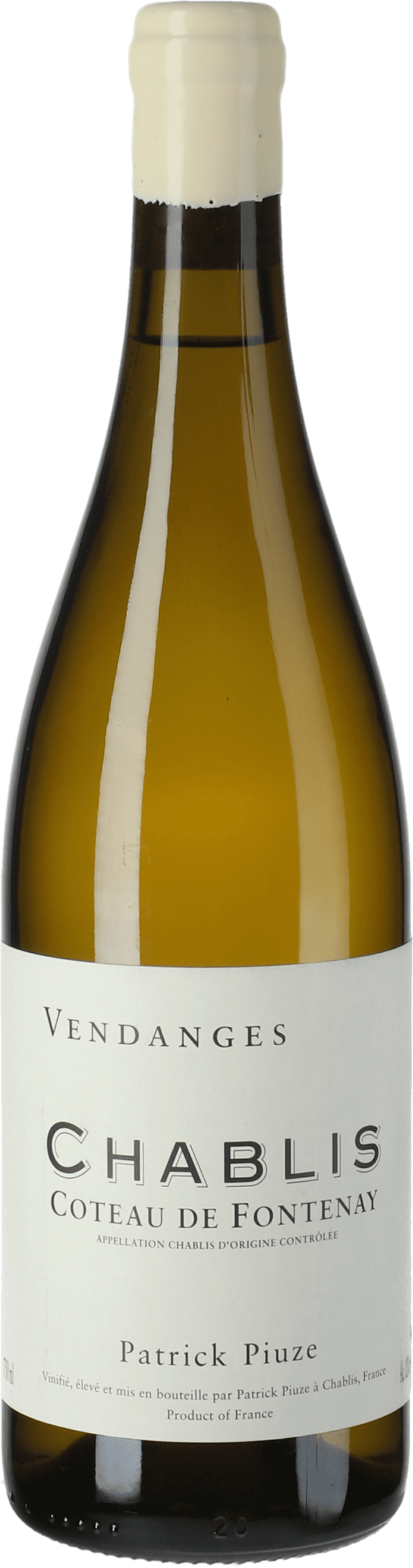 Patrick Piuze: Chablis Coteau de Fontenay 2022