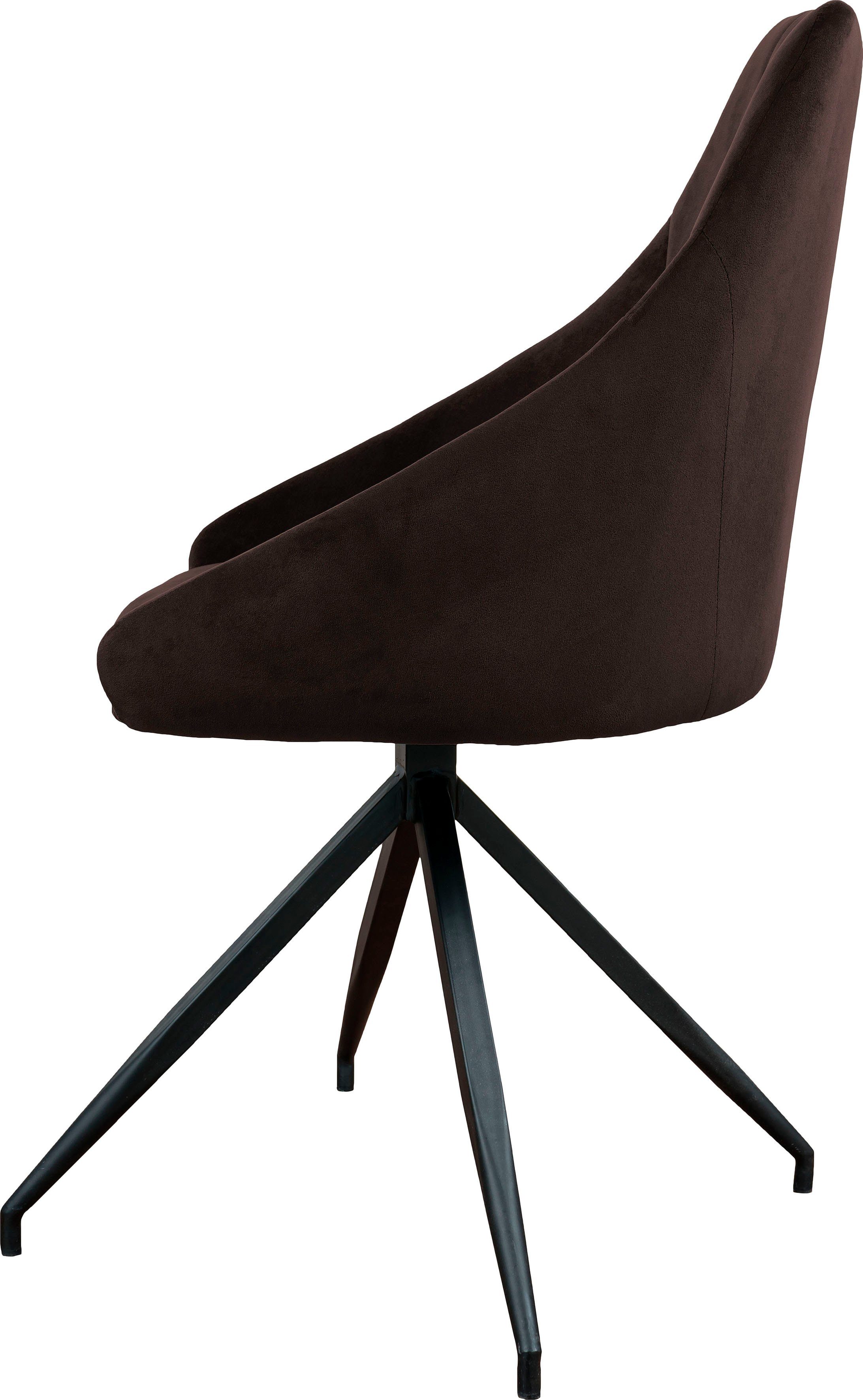 Kayoom Polsterstuhl Stuhl Martha 110 (Set), mit Drehfunktion