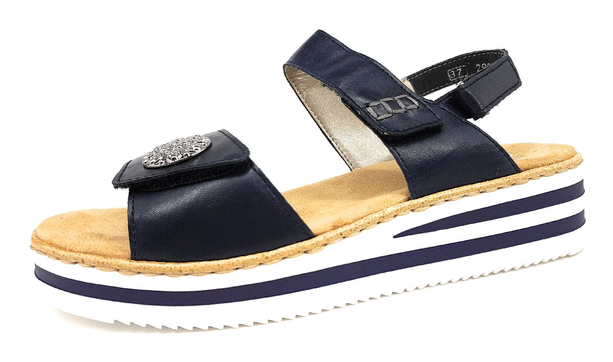 Rieker V02C8-14 Blau navy