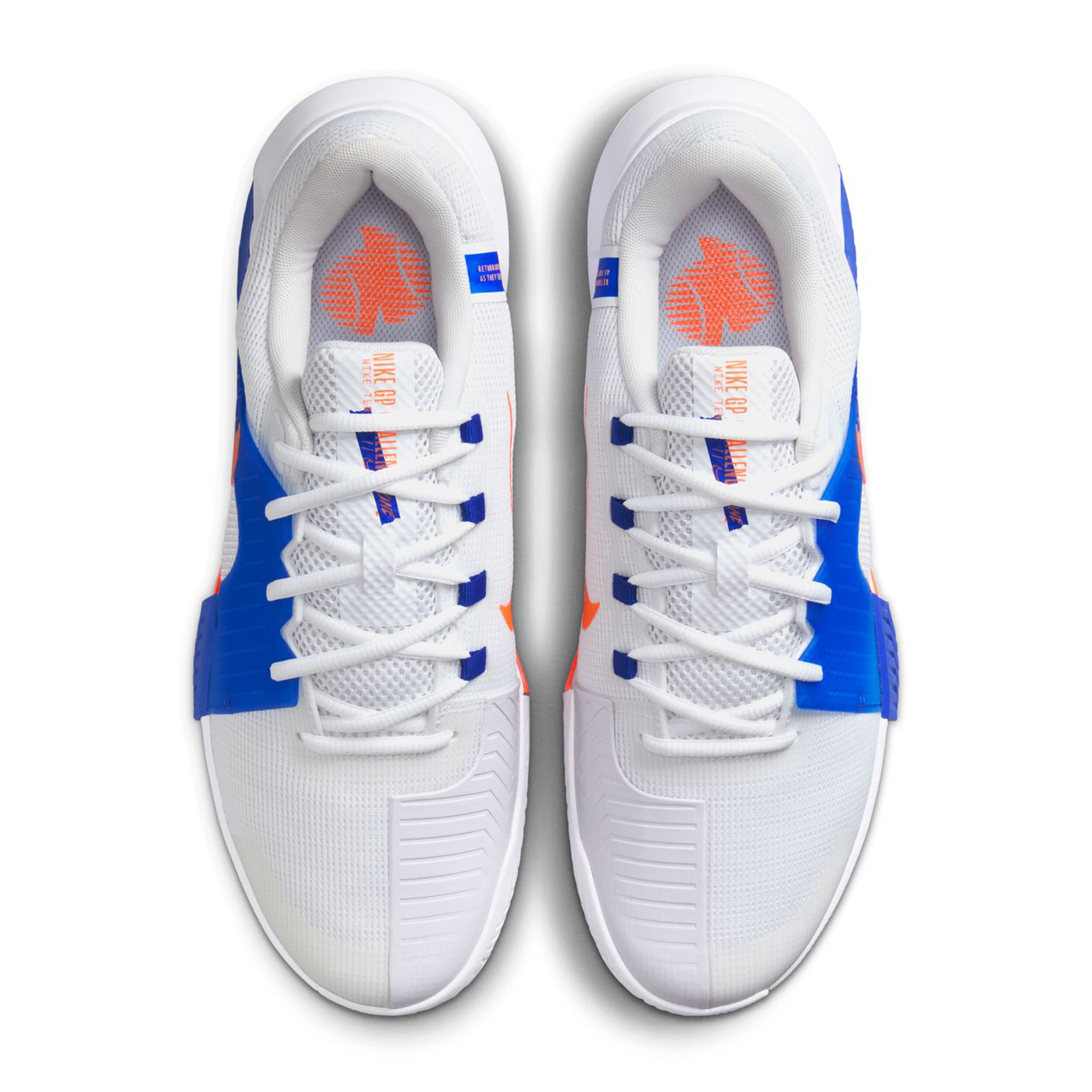 Zoom GP Challenge 1 Allcourtschuh Herren - Weiß, Blau
