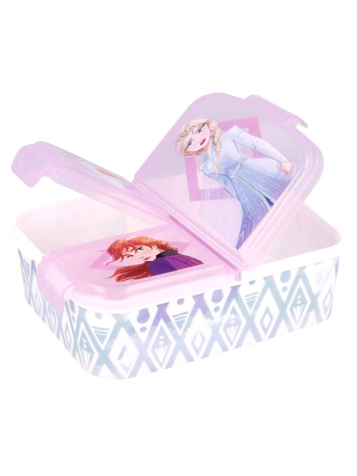 Disney Frozen Brotdose | 3 Fächer | Disney Frozen II | Lunch to Go | Vesper Dose günstig kaufen onesize
