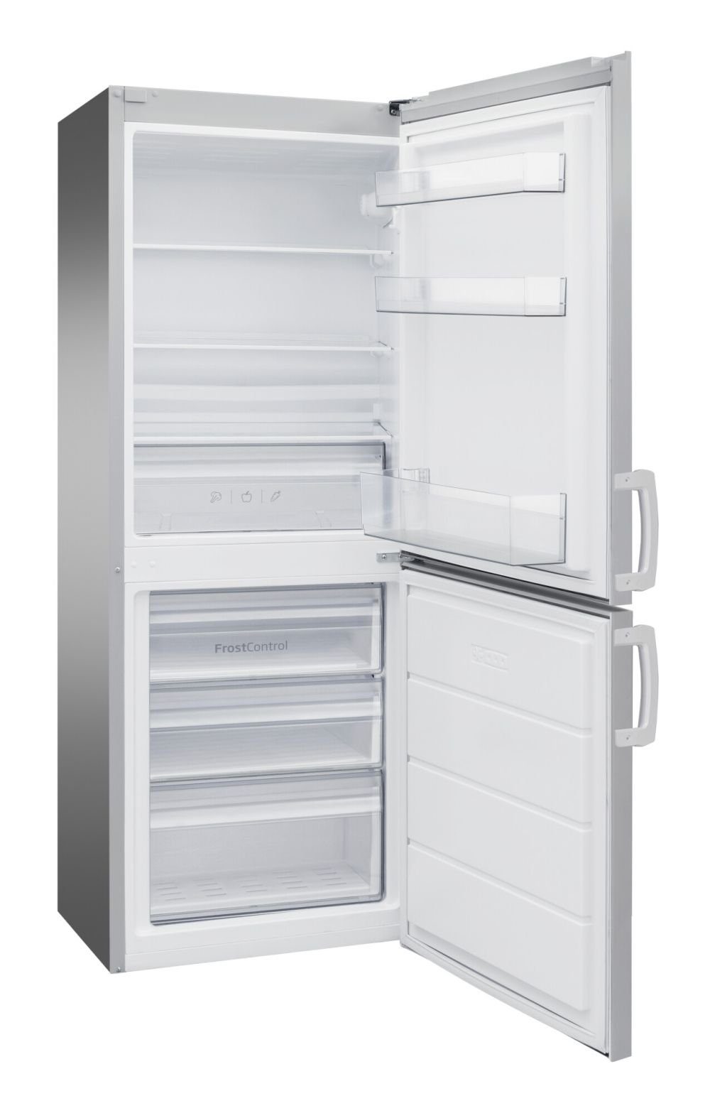 Amica Kühl-/Gefrierkombination VC 1522 W, 1572 cm hoch, 57,8 cm breit