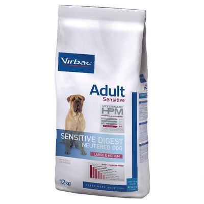 Virbac Veterinary HPM Adult Sensitive Neutered Dog Large & Medium