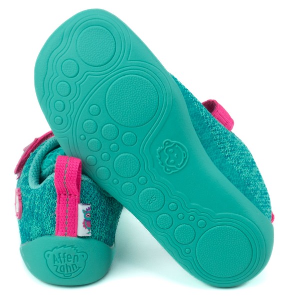 Affenzahn ~ Happy Knit vegan LowCut Sneaker ~ Eule