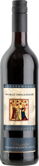 2020 Muskat-Trollinger, Minnesänger lieblich - Horrheim-Gündelbach
