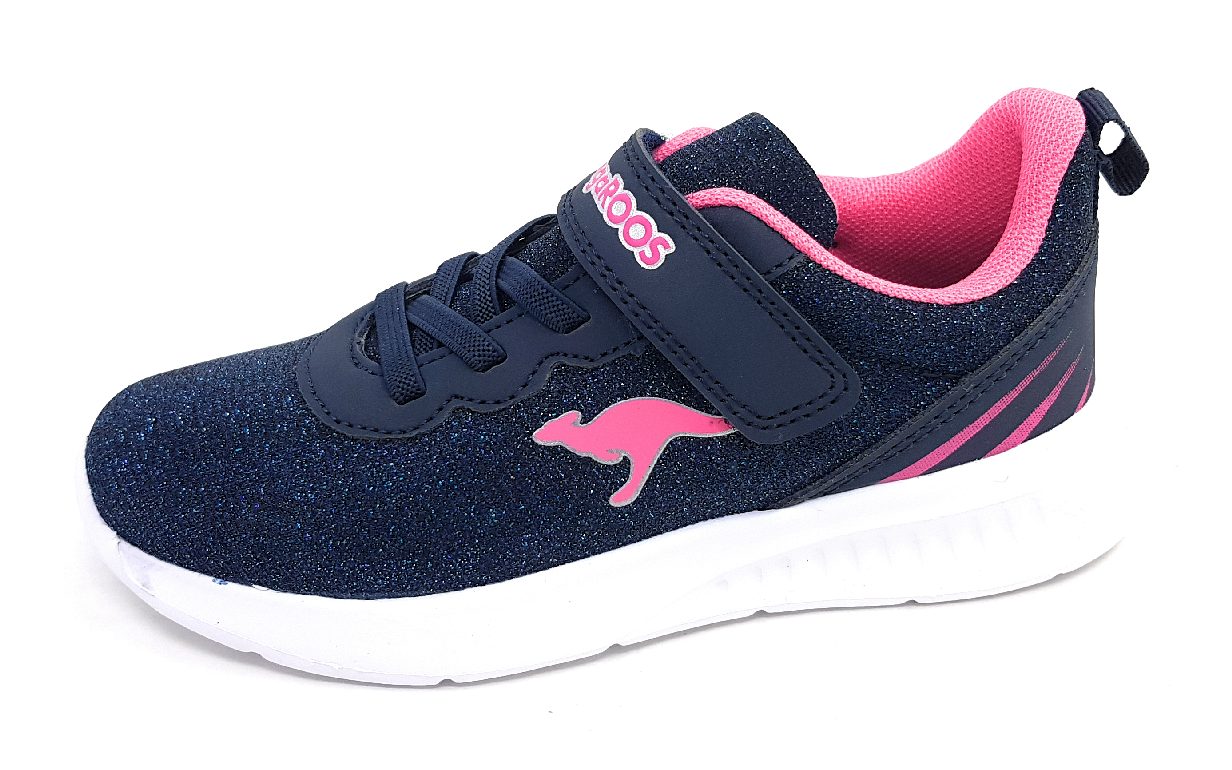 KangaRoos KL Glow EV 10081 Blau 4204 dk navy pink