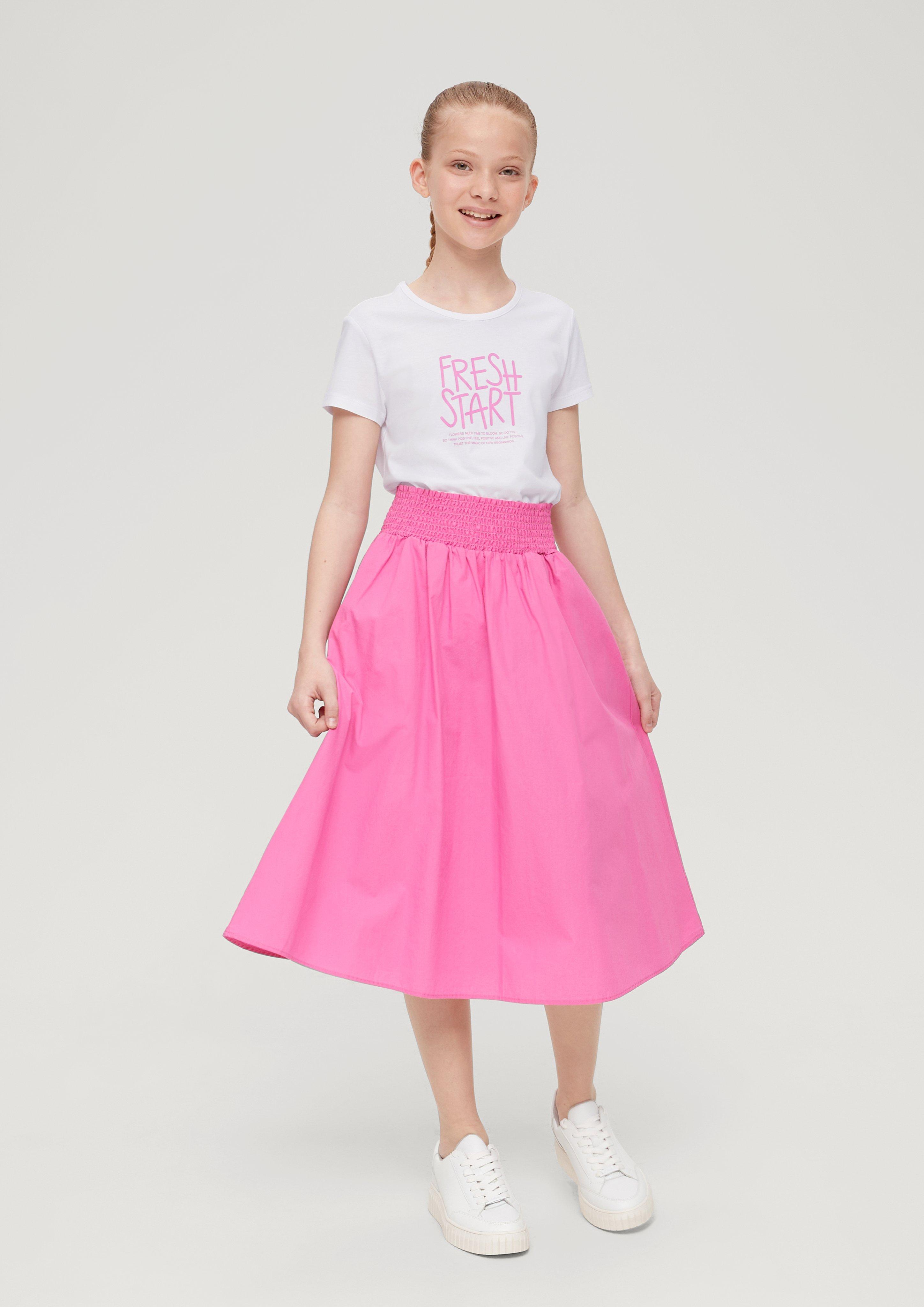 T-Shirt mit Statementprint  2130423-0100