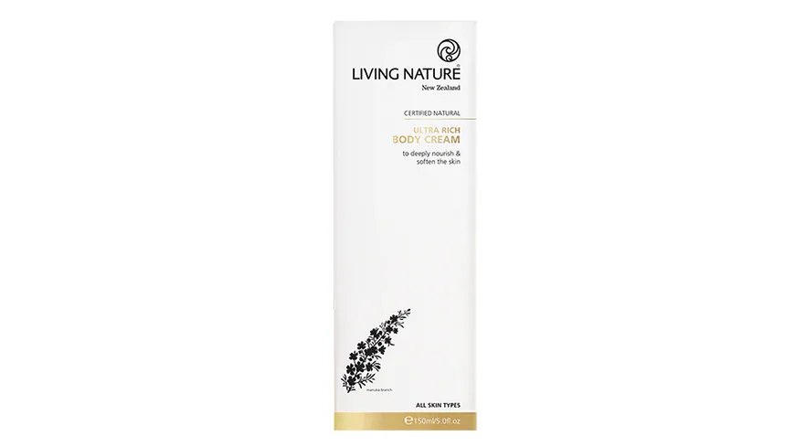 LIVING NATURE Ultra Reichhaltige Körpercreme 150 ml