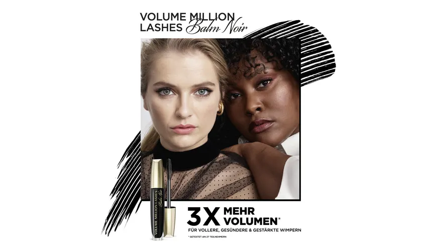 L'ORÉAL PARIS Mascara Volume Million Lashes Balm 8.9 ml schwarz