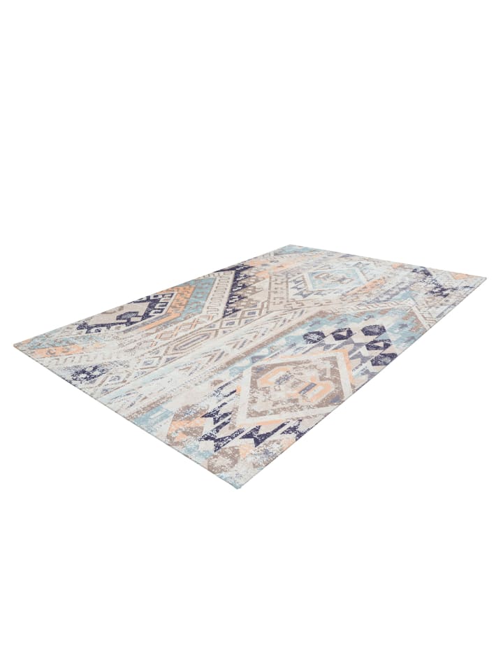 Arte Espina Teppich Zenaide in Multi / Blau günstig kaufen