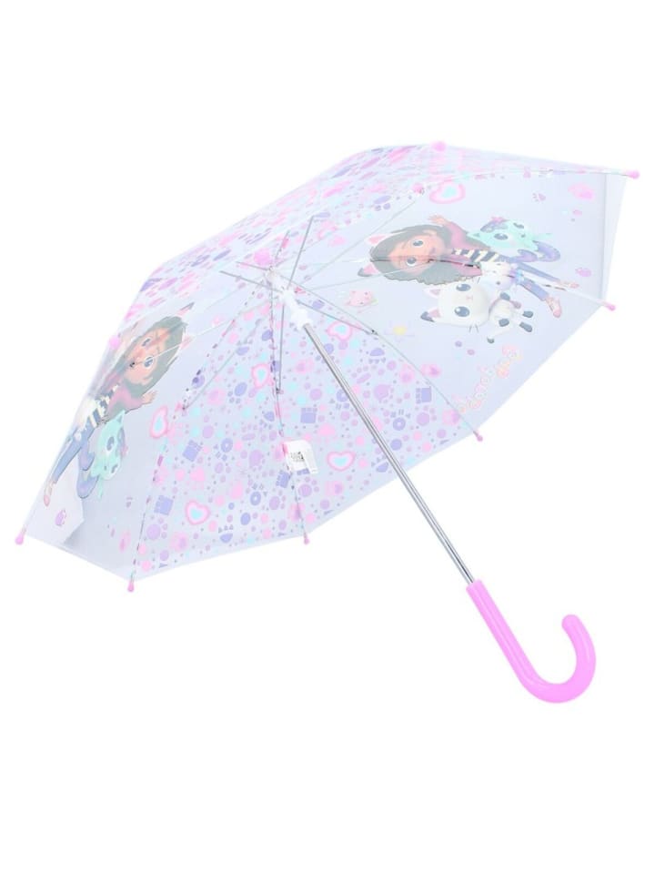 Gabby's Dollhouse Regenschirm Stockschirm  ø60 cm für Kinder in Rosa günstig kaufen 70 x 60 cm