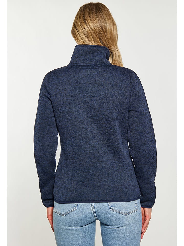 Schmuddelwedda Strickfleecejacke in Dunkelblau günstig kaufen