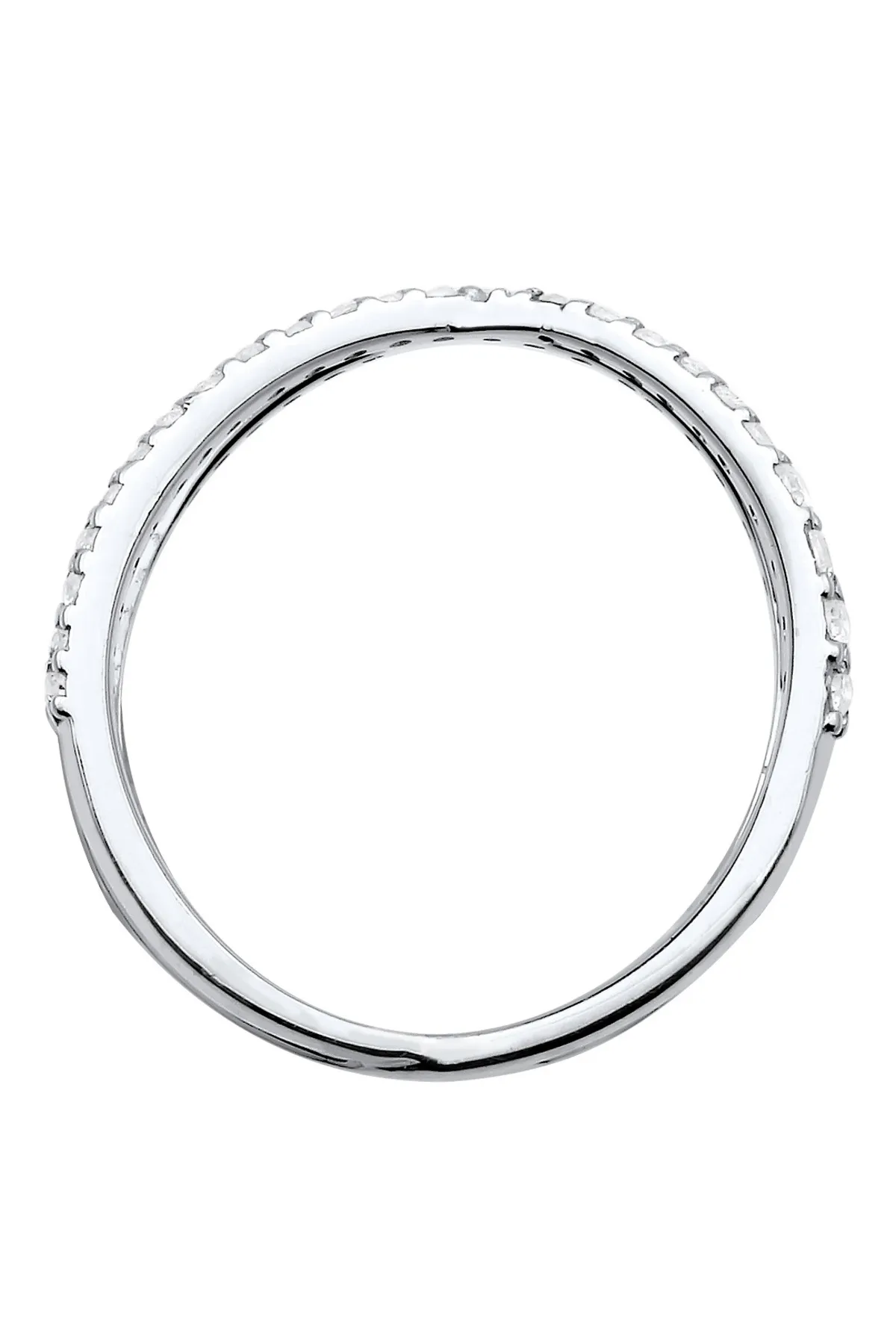 ELLI  Ring - Weiß - Zirkon