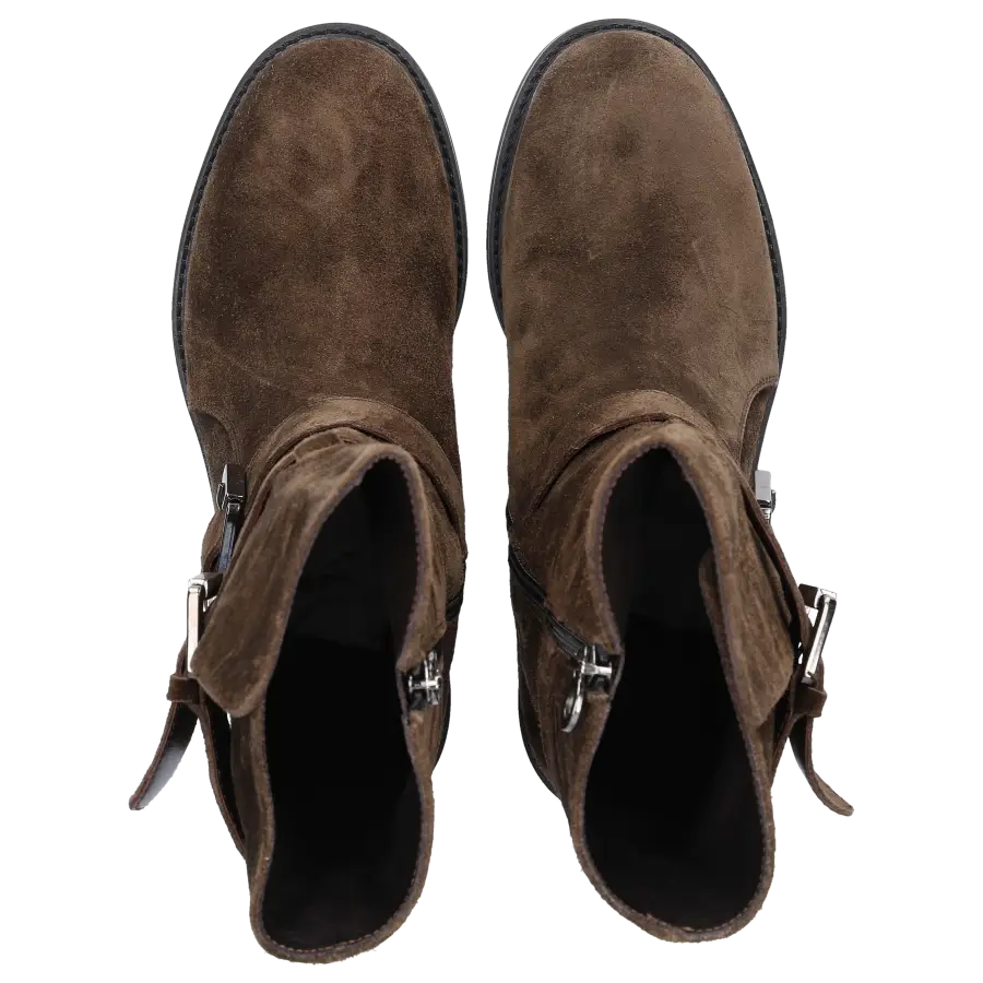 EN AVANT - Stiefeletten 424-00 Veloursleder - braun