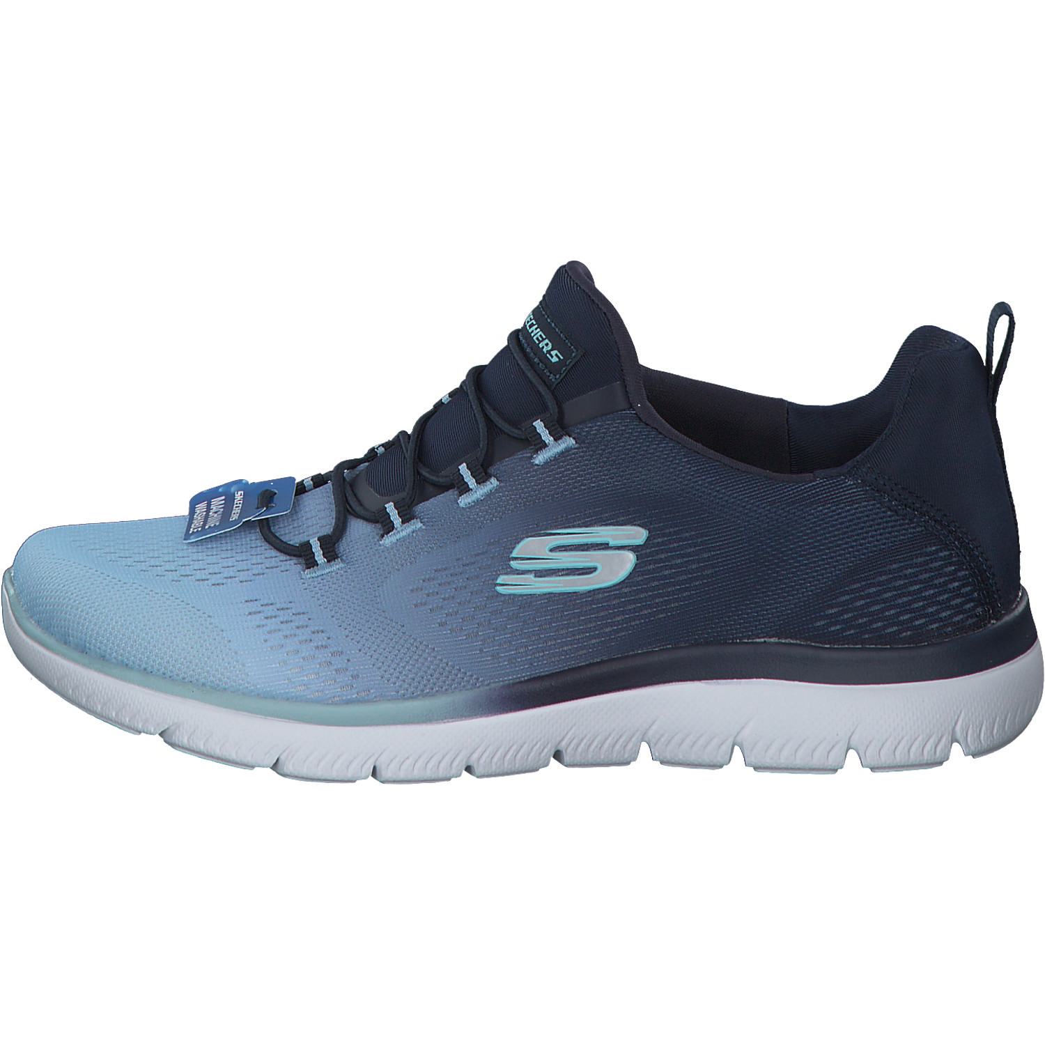 Skechers 149536, Slip-On-Sneaker, Damen, navy lt blue