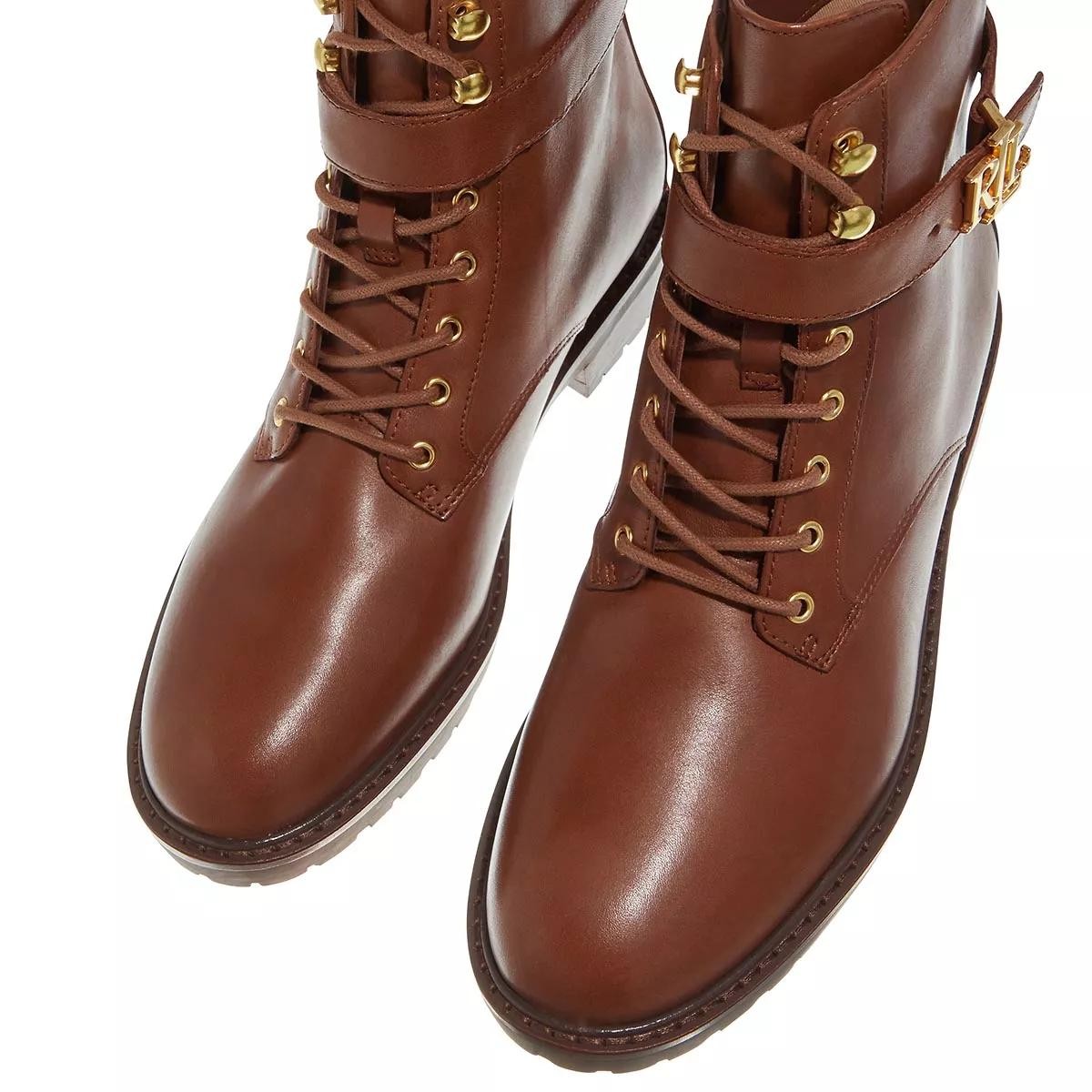 RALPH LAUREN Stiefeletten braun Schnürstiefel