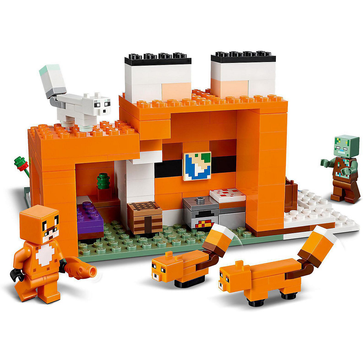 LEGO® Minecraft 21178 Die Fuchs-Lodge