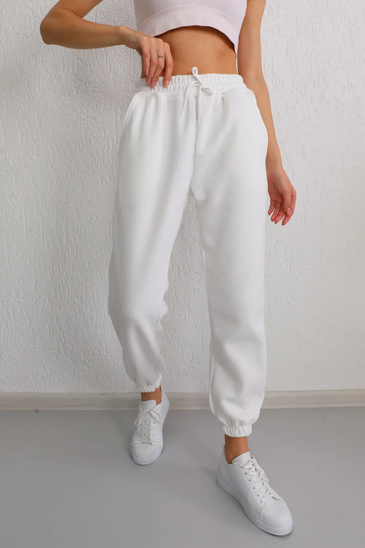 BİKELİFE  Jogginghose - Weiß - Jogger