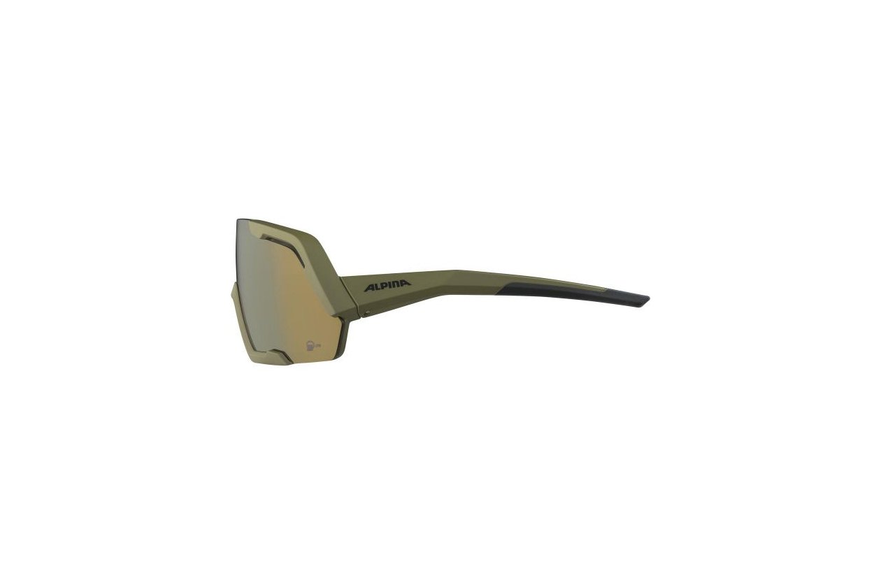 Alpina Rocket Q-Lite olive matt / bronce mirror lens