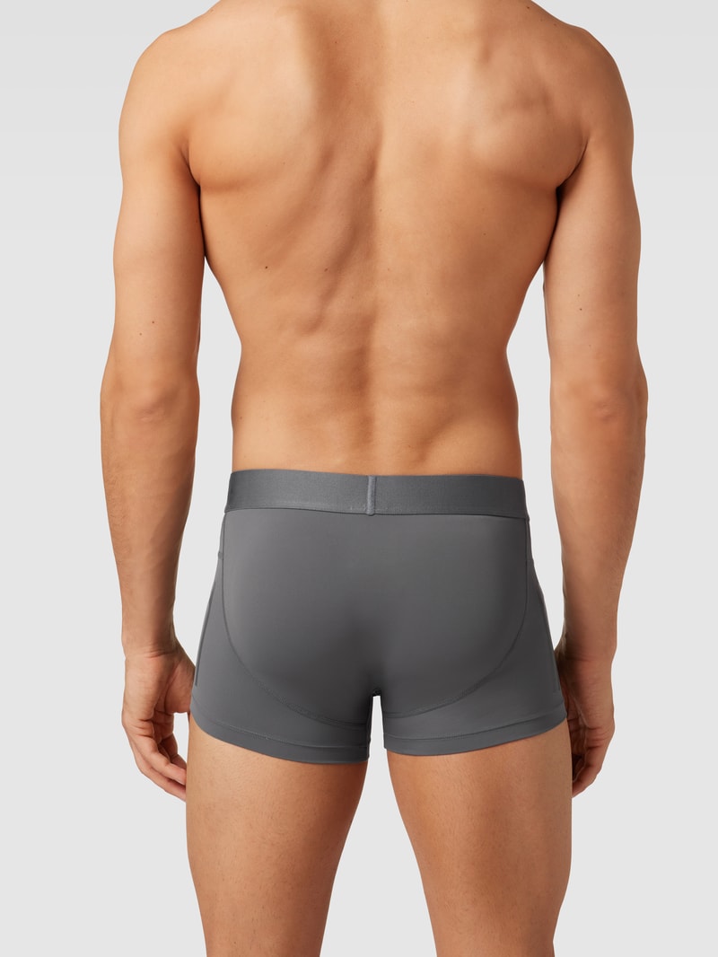 Trunks mit Logo-Bund in anthrazit