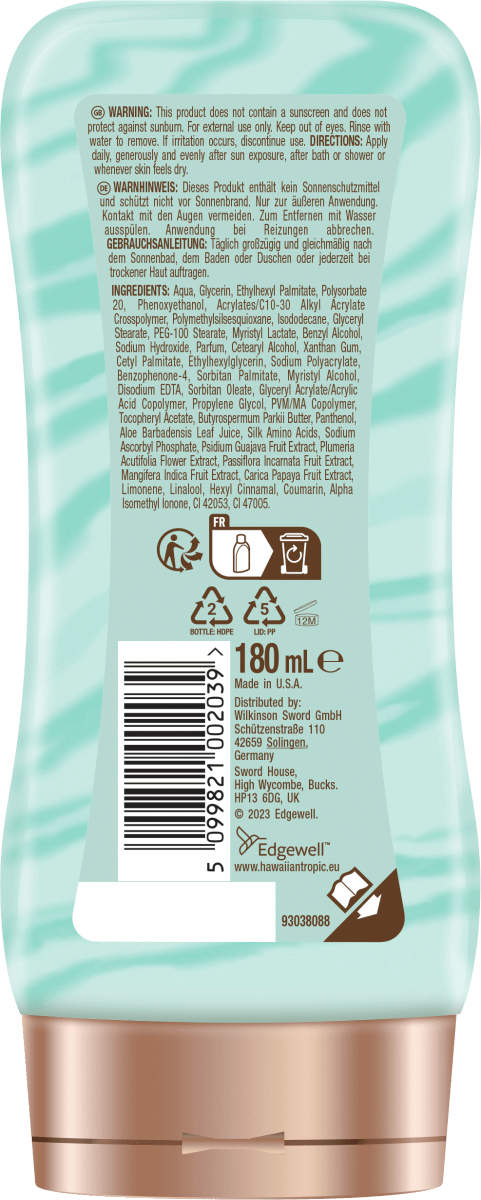 After Sun Lotion Hydrating, 180 ml