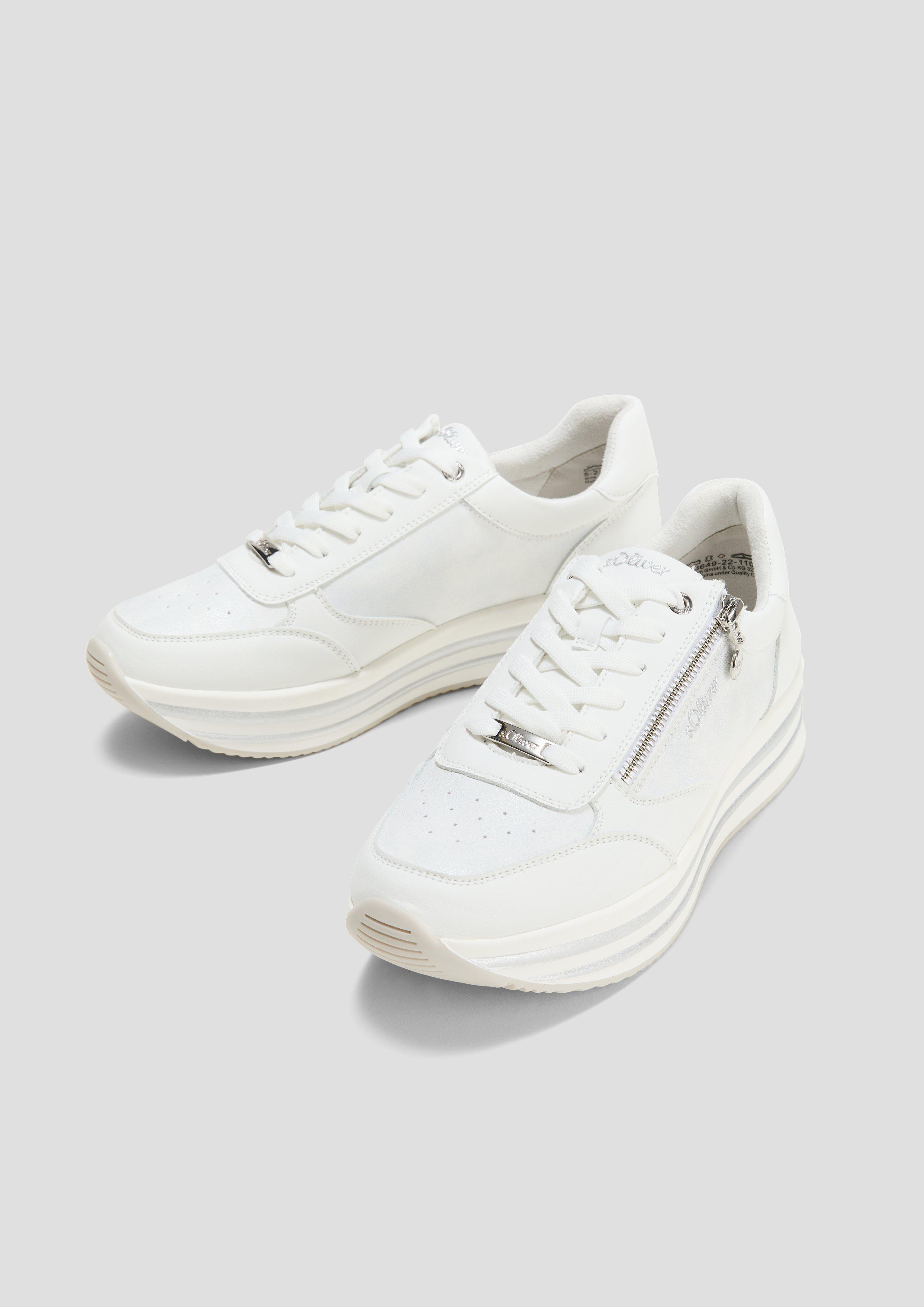Sneaker mit Plateau-Sohle  6008860-110