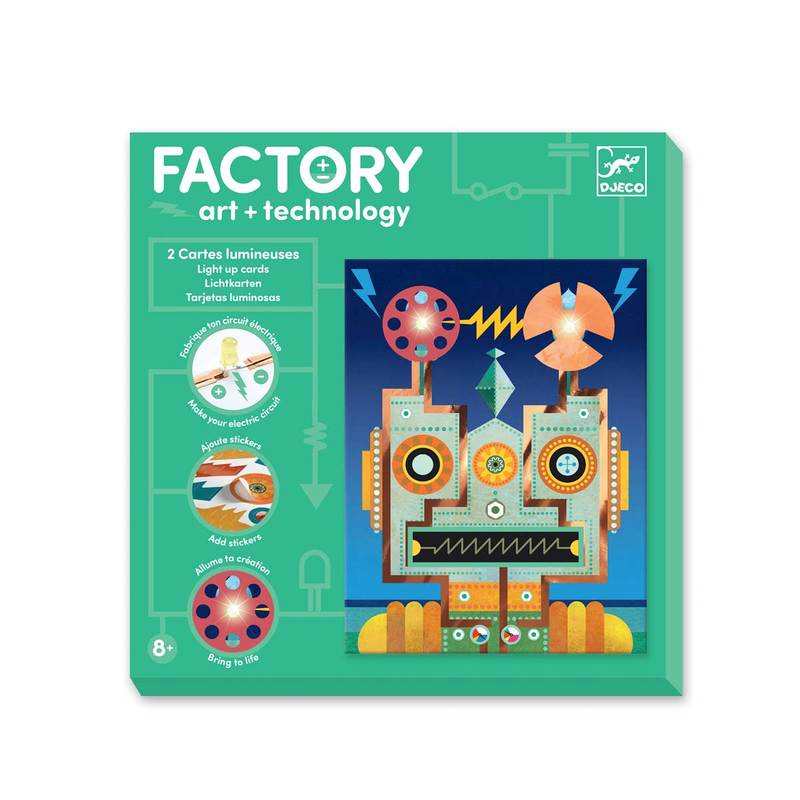 Factory E-paper 2 Tableaux à illuminer Cyborgs