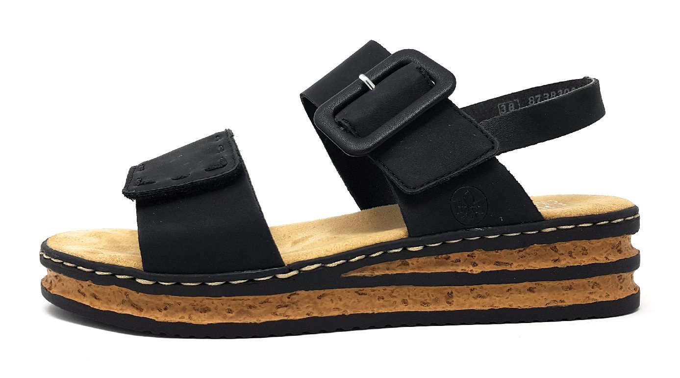 Rieker France 62950-00 Schwarz schwarz